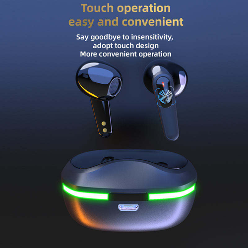 TWS Pro60 In-Ear Wireless Earbuds (Noise-Canceling Stereo Earphones)