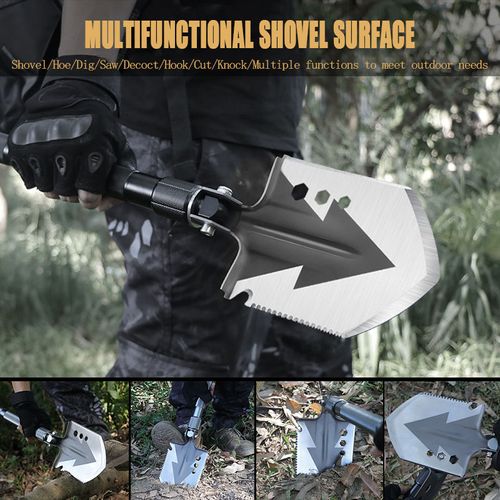 Multi-functional outdoor entrenching shovel tool set