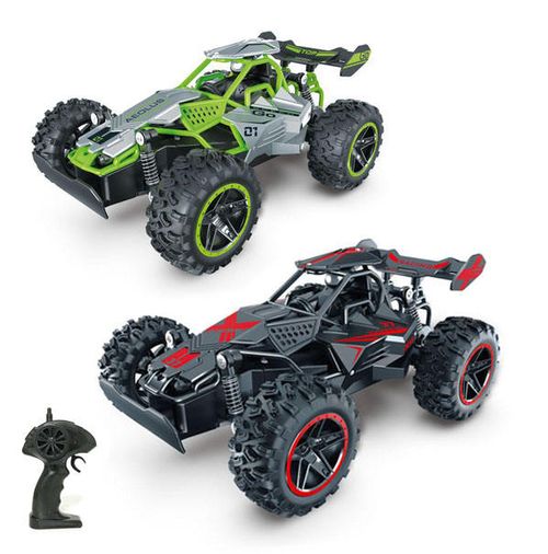 Remote Control Off-Road Vehicle, Multi-Terrain Driving Climbing Car, Remote Control Electric Toy Car with Lights