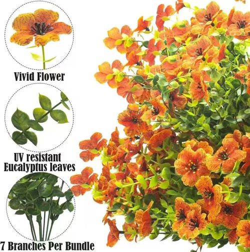 8-Color Artificial Flower Set