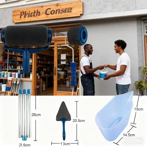 Paint Roller Brush Painting Handle Tools