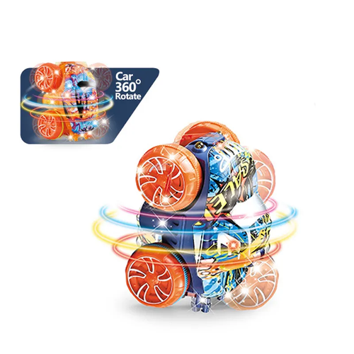 Changeable Track with LED Light-Up Race Car