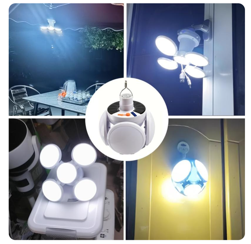 Solar Powered LED  Light Bulb