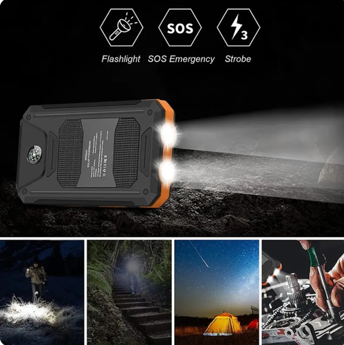 Portable Solar Charger Power Bank