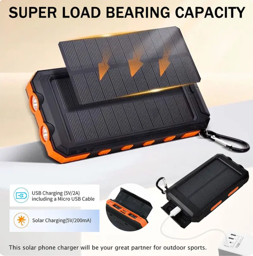 Portable Solar Charger Power Bank