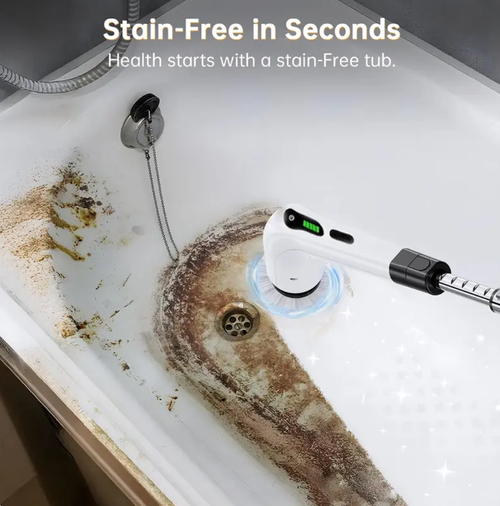 ✨ Handheld Spin Brush Cleaner