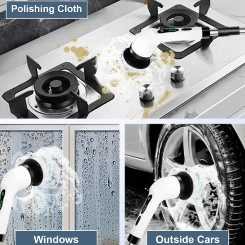 ✨ Handheld Spin Brush Cleaner