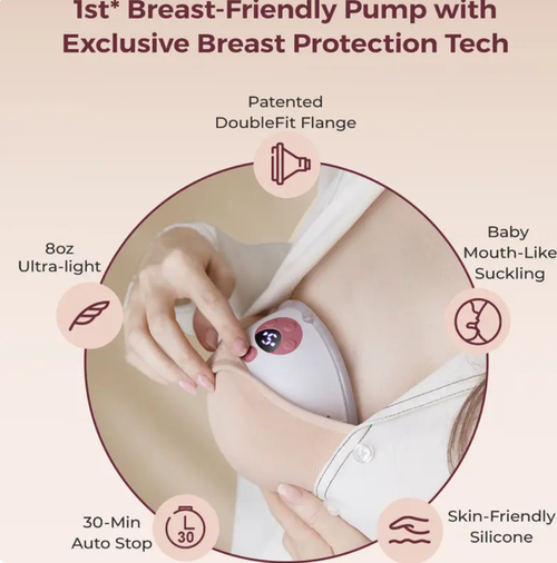 Momcozy M5 Hands-Free Wearable Breast Pump