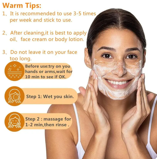 Turmeric Soap & Cleansing Pad & MousseCleanser Set