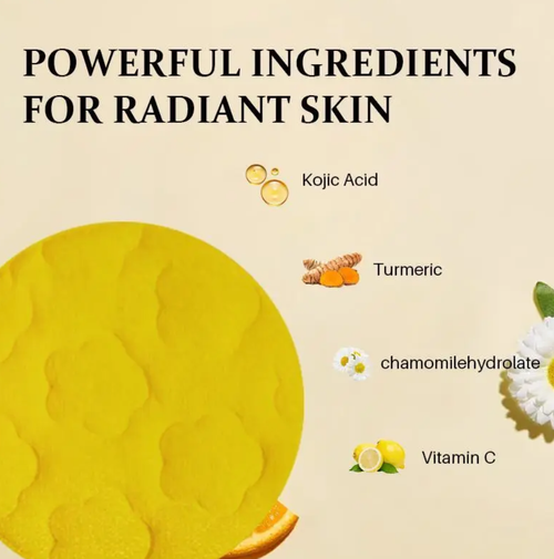 Turmeric Soap & Cleansing Pad & MousseCleanser Set