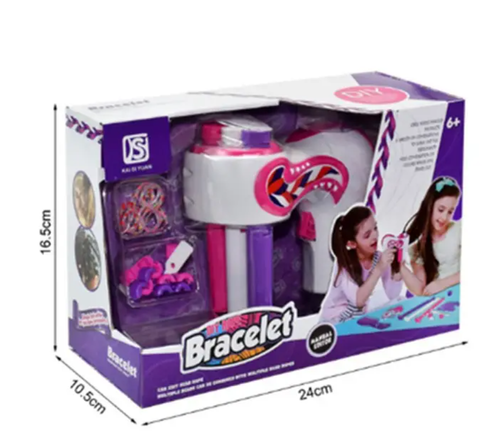 Electric 3 Strands Hair Braid