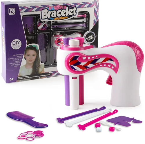 Electric 3 Strands Hair Braid