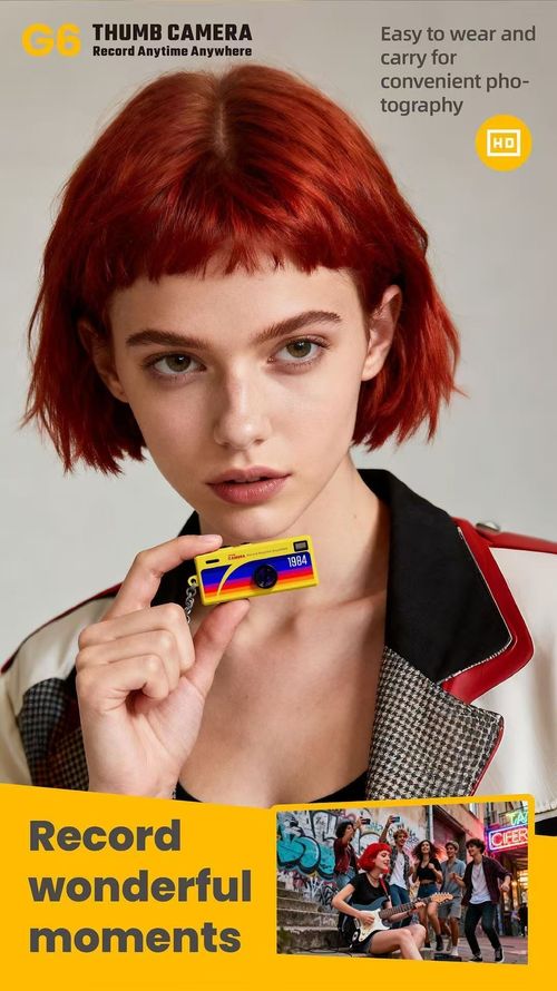 Mini Thumb Camera | 1080P HD Video Recorder