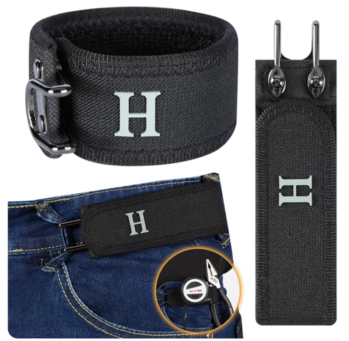 ✨4 BELTS SET&HAILTH Tactical Metal Hook Elastic Belt (Unisex) - Patented No - Buckle Invisible Design | Soft Adjustable Side TikTokShopBlackFriday