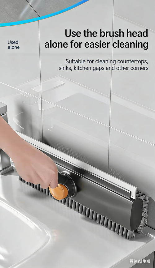 3 in 1 Scrape and Heavy-Duty Stiff Bristle Scrubber Brush