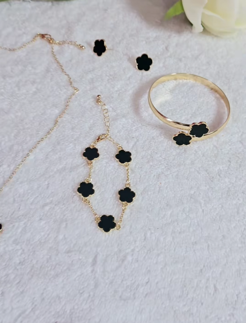 Elegant Necklace & Bracelet & Bangle & Ring &Stud Earrings