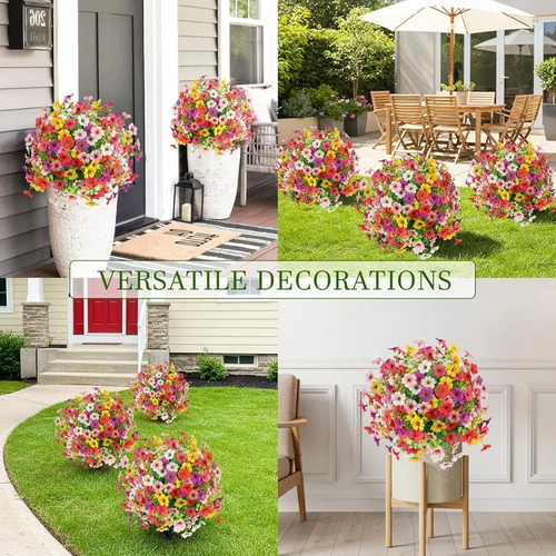 ✨6-Color Artificial Violet Flowers &Buy 1 get 1 Free