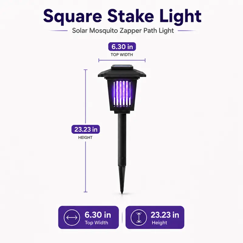 Solar Mosquito Zapper Light