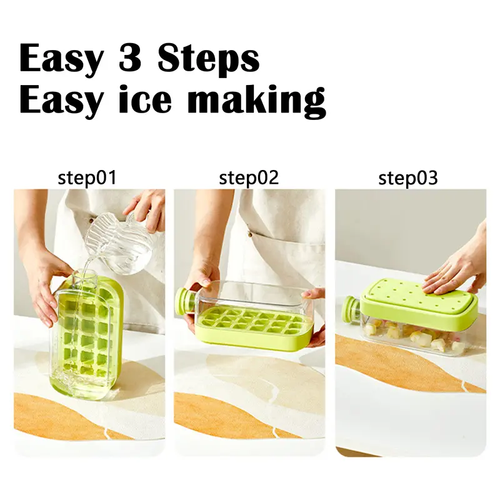 Ice Cube Water Bottle