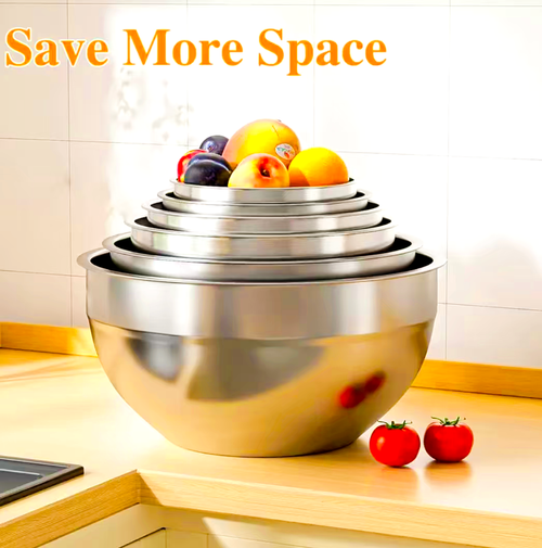6 Piece Stainless Bowl