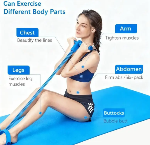 Multi-functional Pedal Resistance Band Trainer