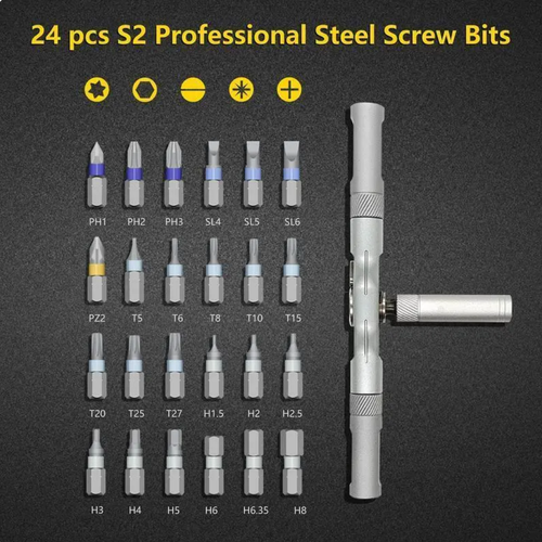 SEESE 24 in 1 Magnetic Screwdriver Set