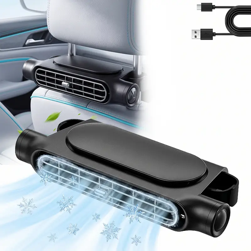 Adjustable Car Headrest Fan