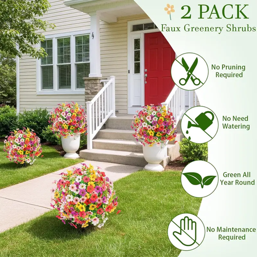 ✨6-Color Artificial Violet Flowers &Buy 1 get 1 Free