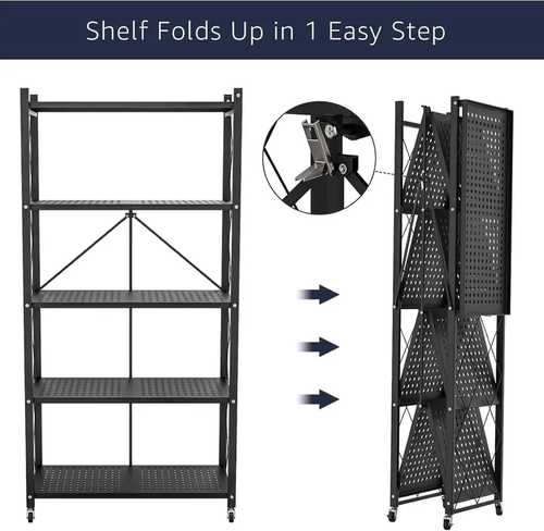 5 Tier Folding Storage Shelves