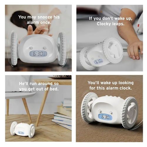Runaway Alarm Clock