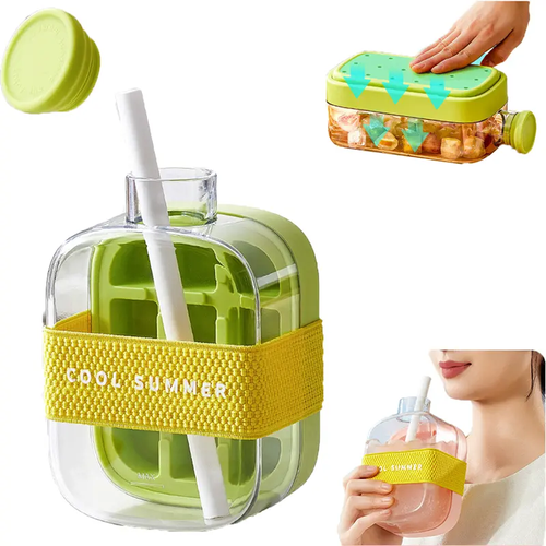 Ice Cube Water Bottle