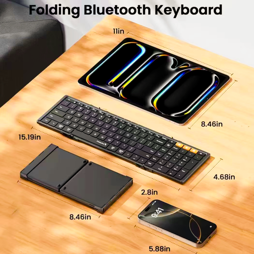 Foldable Bluetooth keyboard