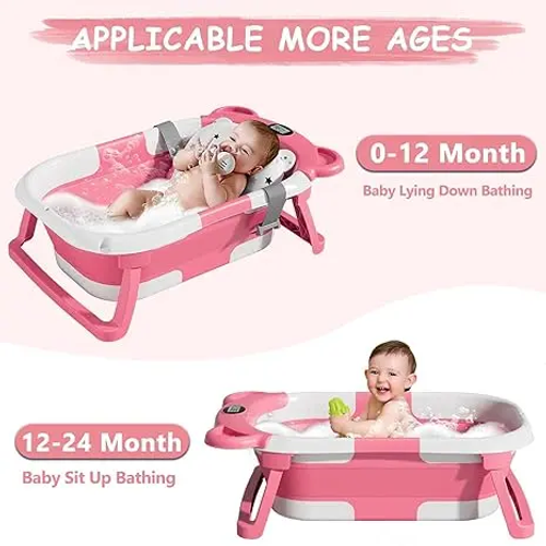 Foldable Baby Bath Tub Set