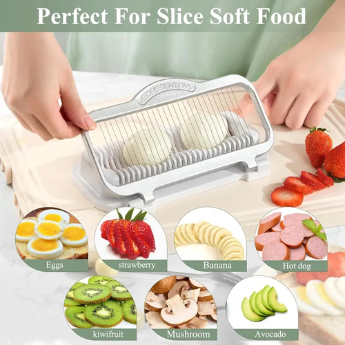 Eggs and fruits Slicer
