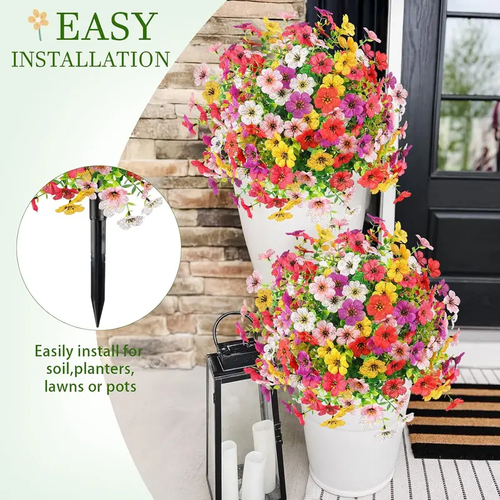 ✨6-Color Artificial Violet Flowers &Buy 1 get 1 Free