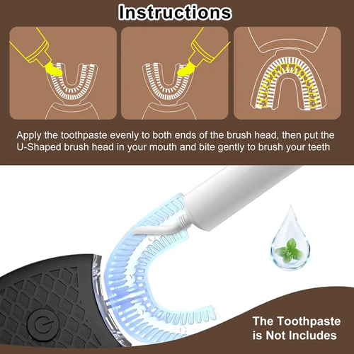 U-Shaped Sonic Electric Toothbrush