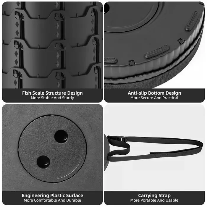 💥Banqueta portátil dobrável reforçada e melhorada