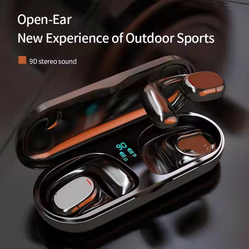 ✨ ⭐️Tws Sports Auscultadores sem fios Display Ear Hooks Stereo Bone Conduction Ear Hook Auscultadores sem fios