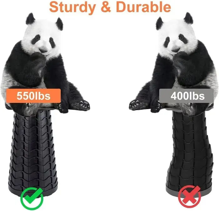 💥Banqueta portátil dobrável reforçada e melhorada