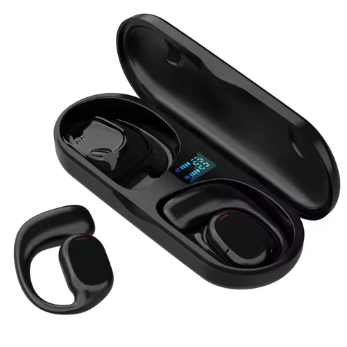 ✨ ⭐️Tws Sports Auscultadores sem fios Display Ear Hooks Stereo Bone Conduction Ear Hook Auscultadores sem fios