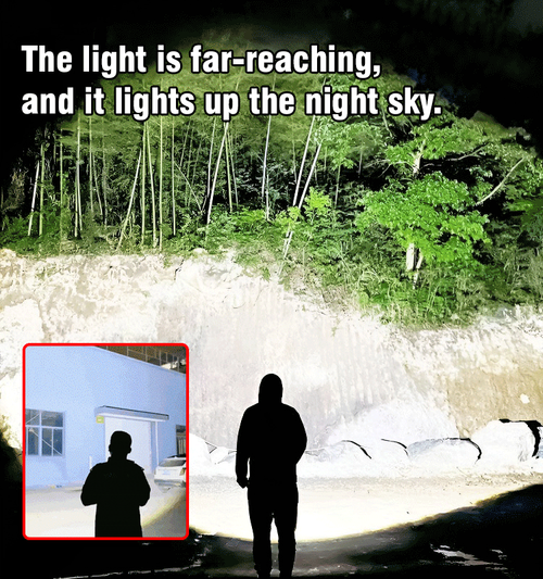 NEW German Three-Eyed Monster Mini Flash Super Power Flashlight→Fast Delivery