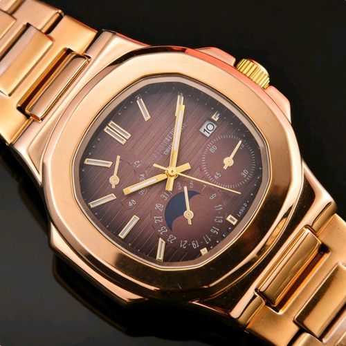 Nautilus watch, cross-border men's watch, waterproof, multi-functional quartz watch, business men's watch.