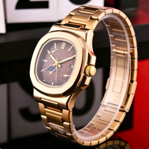 Nautilus watch, cross-border men's watch, waterproof, multi-functional quartz watch, business men's watch.