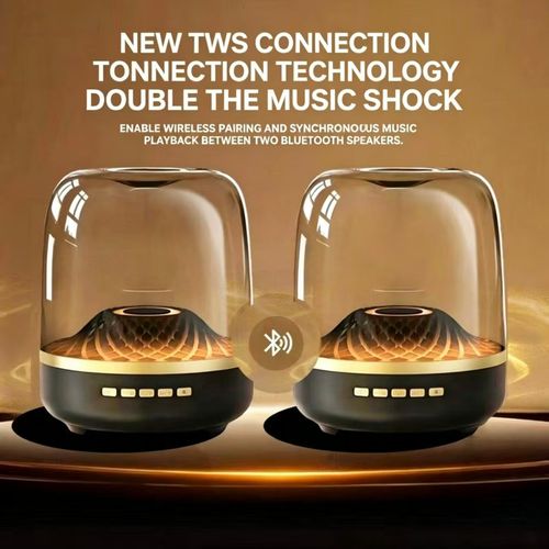 Harman Glass: High-Volume, Transparent Bluetooth Speaker
