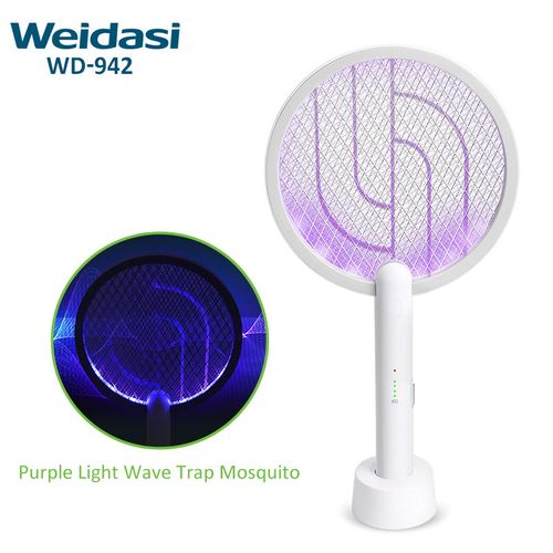 Electric Mosquito Swatter, Mosquito Lamp, 2-in-1 Mosquito Killer, Indoor Household UV Mosquito Trap