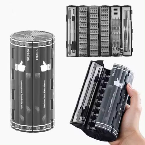 Multi-functional 128-in-1 Precision Screwdriver Set, Disassembly and Repair Tools, Multi-functional Manual Screwdriver Kit Set