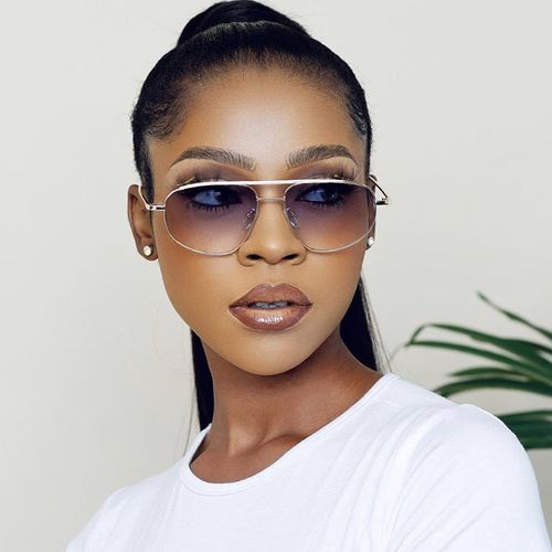 Fashion Retro Metal Sunglasses