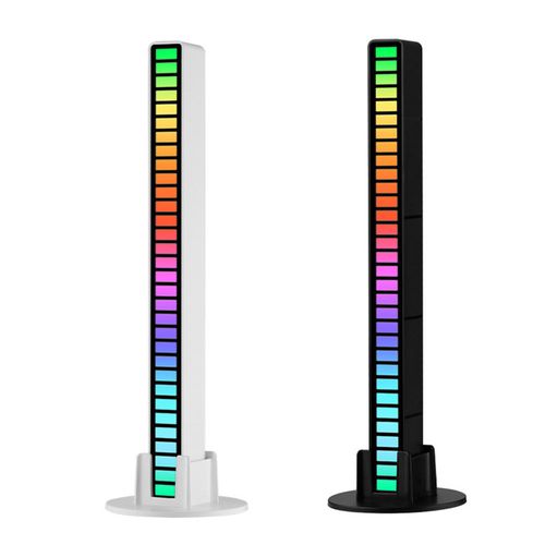 RGB Sound-Controlled Light Music Rhythm Lamp LED Desktop Car Ambient Light with APP Control