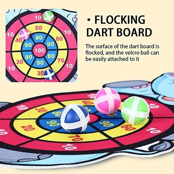 Bow and Arrow Dart Board Sticky Ball