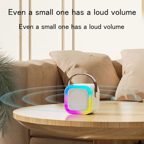 Speaker Outdoor Karaoke Party Home KTV Speaker with Microphone Stage Music